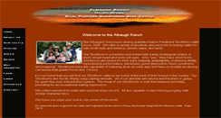 Desktop Screenshot of albaughranch.com